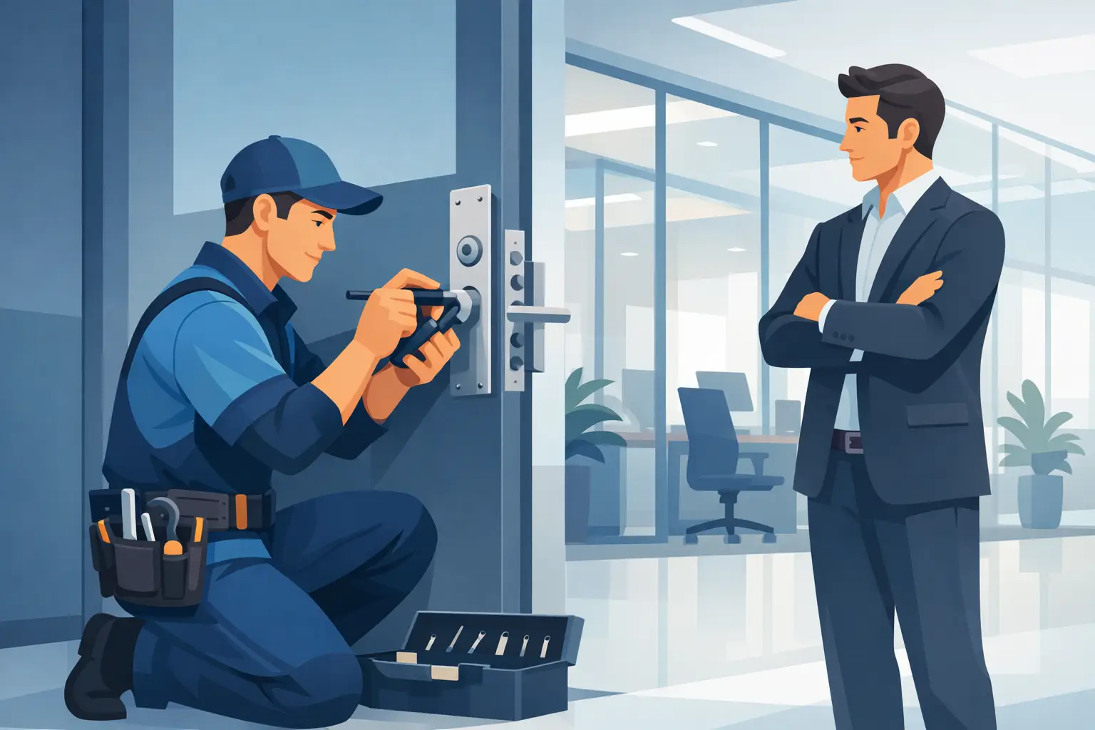 Commercial Door Lock Repair