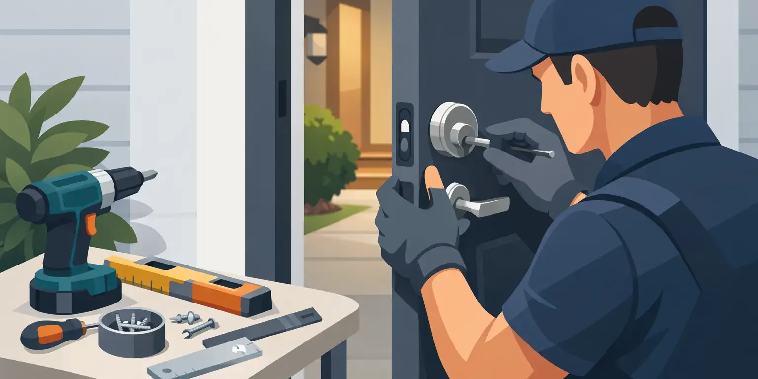 Front Door Deadbolt Installation Done Right