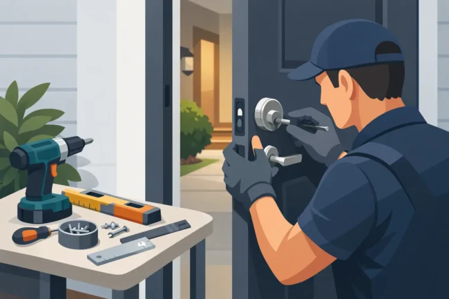 Front Door Deadbolt Installation Done Right