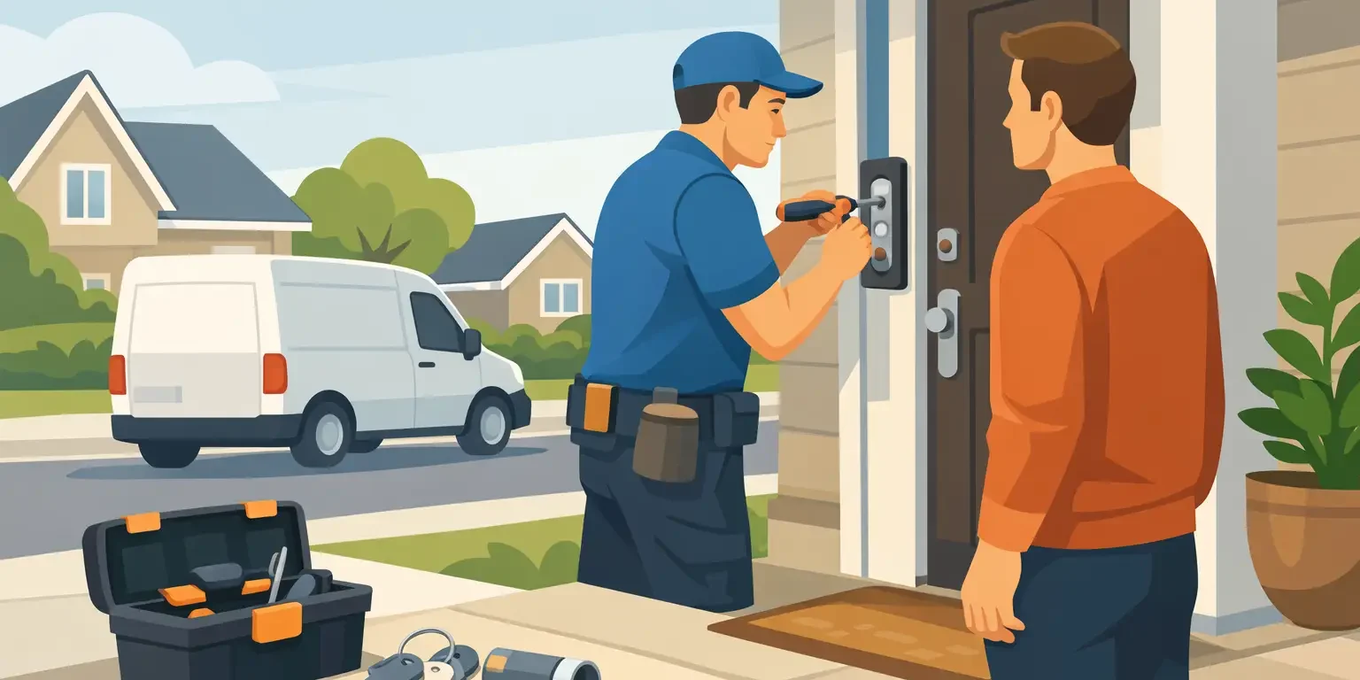 House Lock Change Service: When to Call