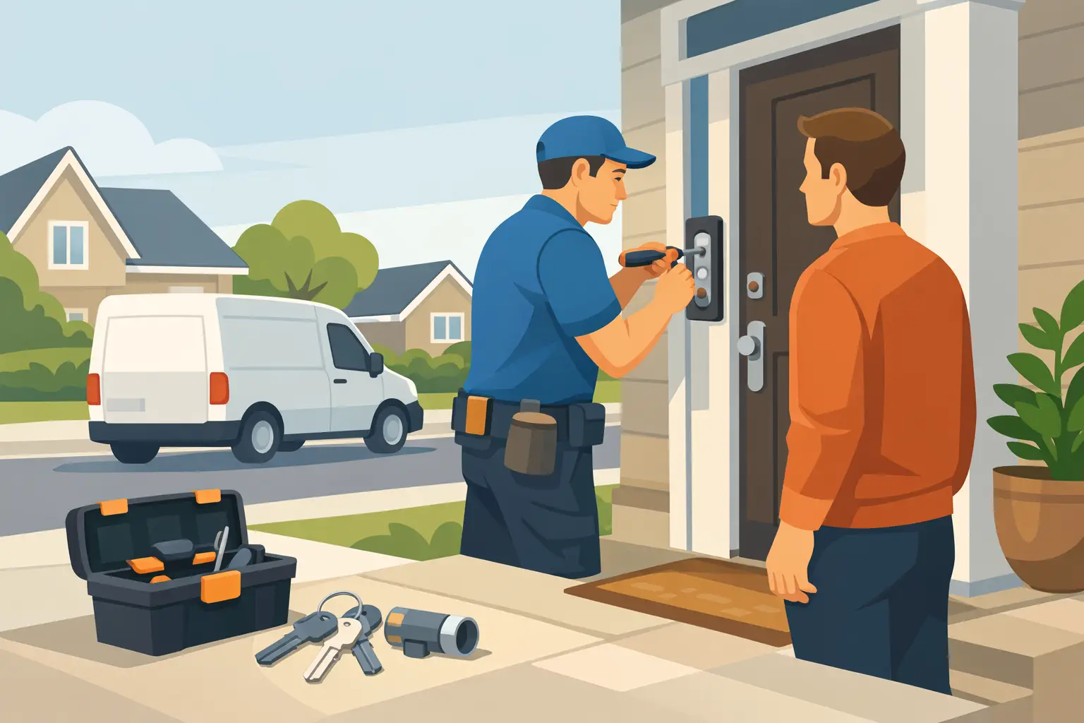House Lock Change Service