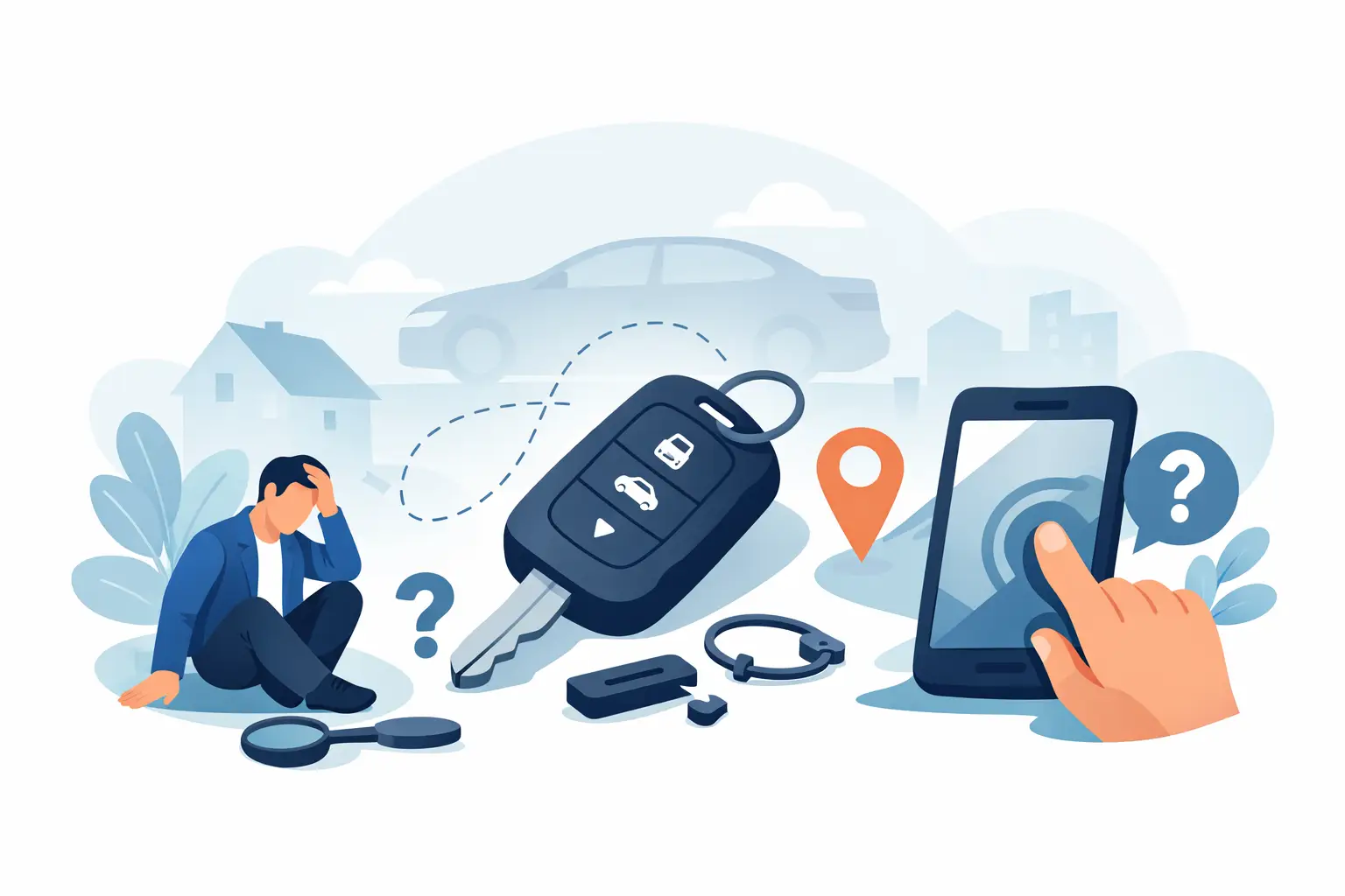 Lost only car key and no spare? Learn what to do next, get quick solutions, and trusted locksmith help to replace your car key.