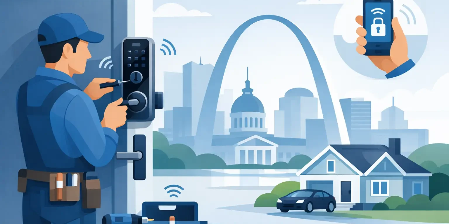 Smart Lock Installation Service in St. Louis