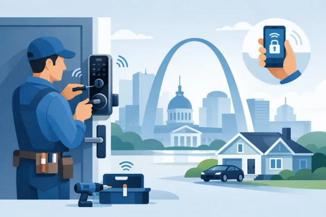 Smart Lock Installation Service in St. Louis