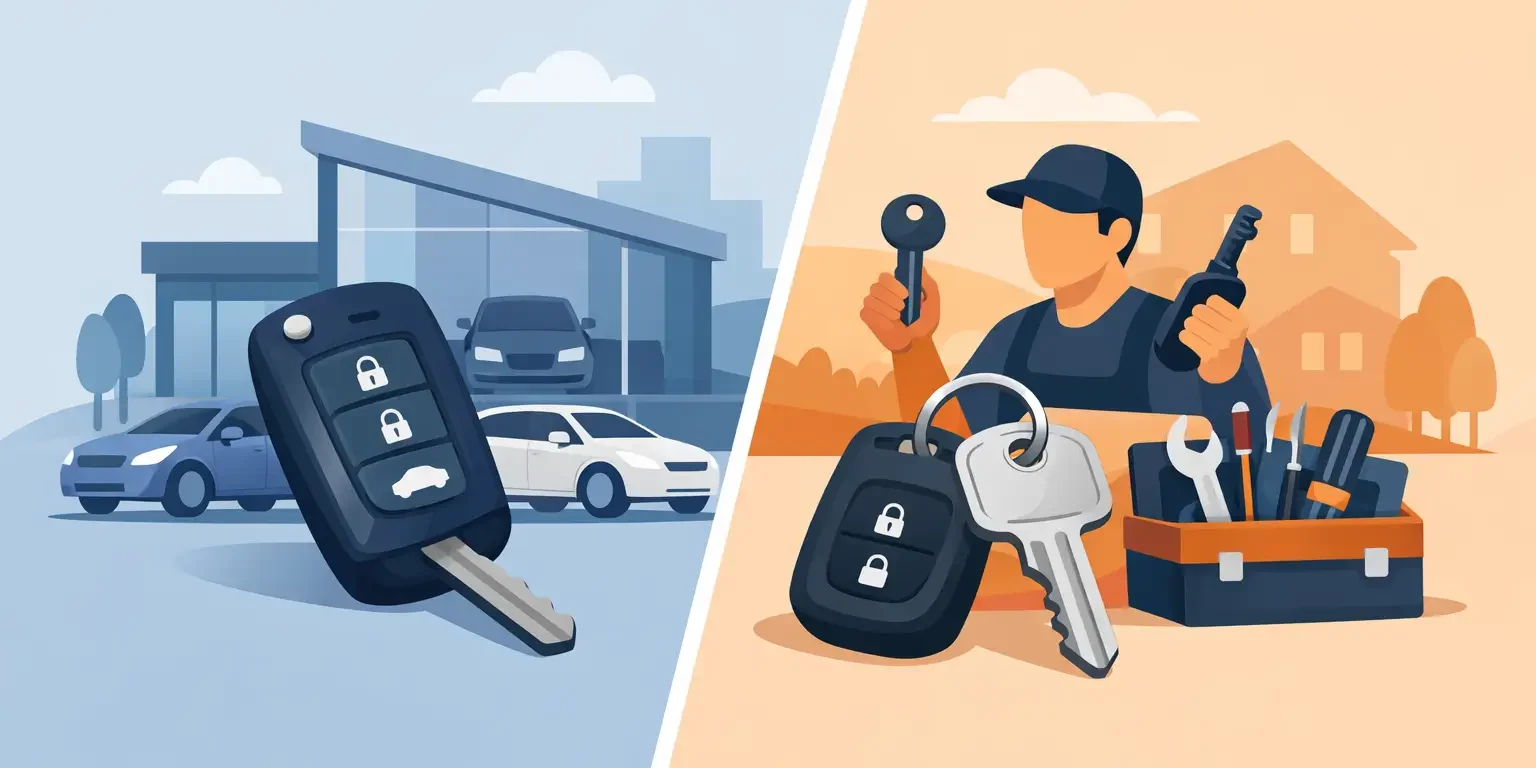 Dealership vs Locksmith Keys: What Costs Less? Dealership vs Locksmith Keys: What Costs Less?