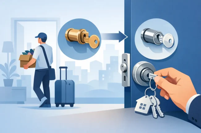 Tenant Move Out Lock Changes Explained