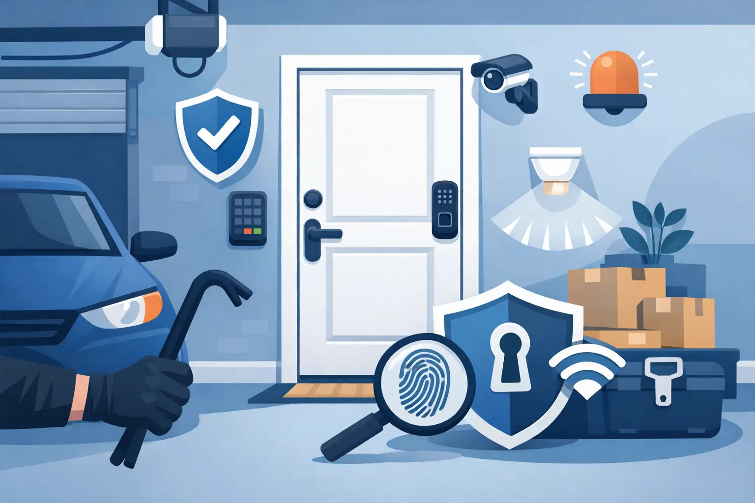 7 Garage Entry Door Security Upgrades That Work