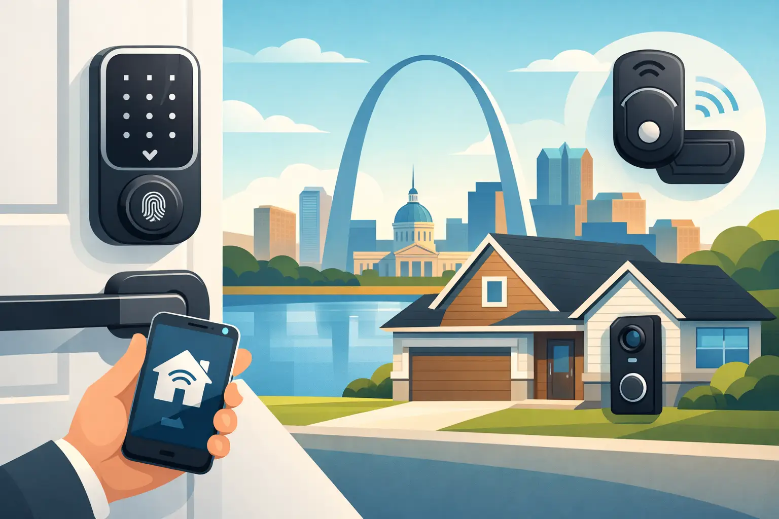 Top Keyless Entry Options for St. Louis Homes